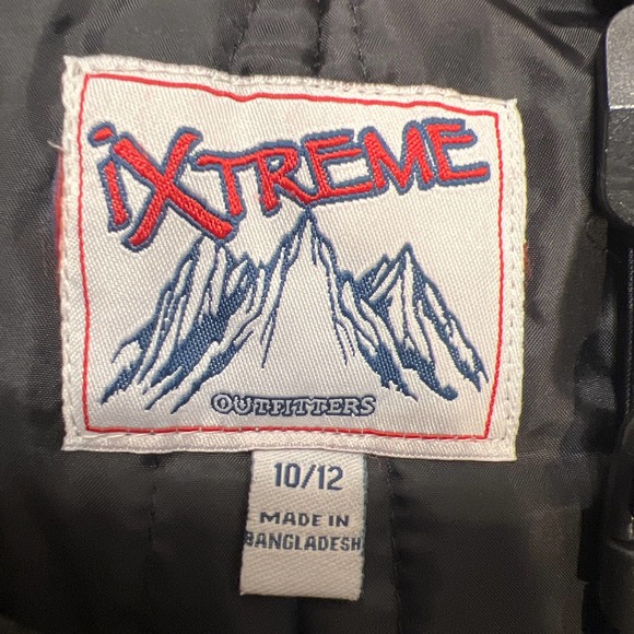 * iXtreme Outfitters Unisex Kids Snow Ski Bib Black - Picture 3 of 3